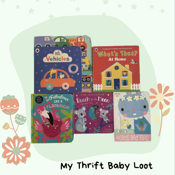 Assorted Like NEW books for babies (Set Of 5)